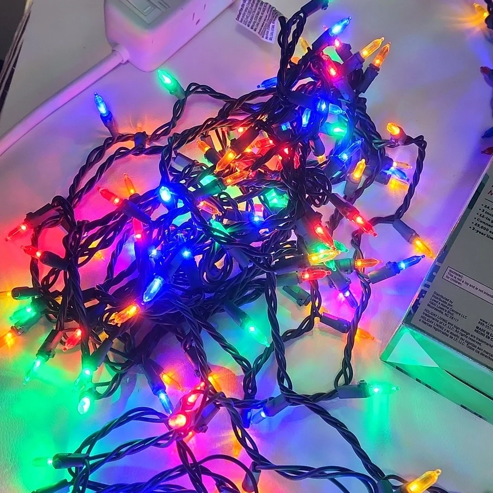 Multicolor LED String Lights for Home Parties Or Holidays